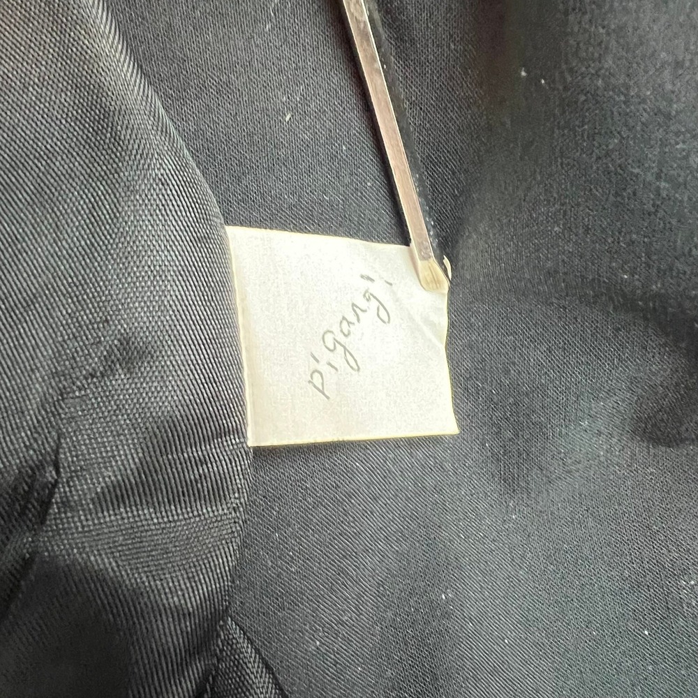 Trina Turk Draped Side Tie Wrap Blazer Jacket Womens Size 2 Black Minimalist - Picture 10 of 10